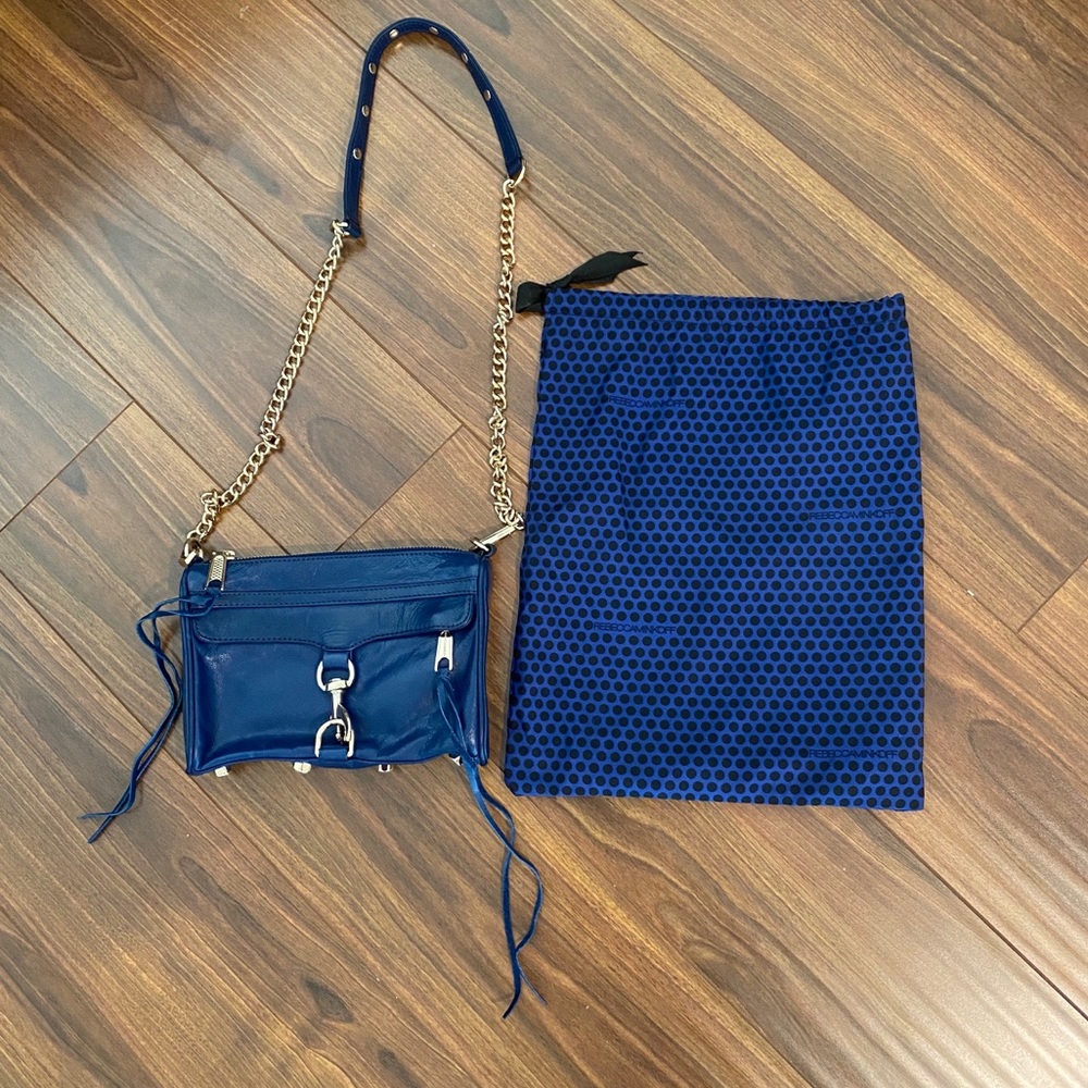 Rebecca Minkoff mini MAC navy w/tag -  retail $195
